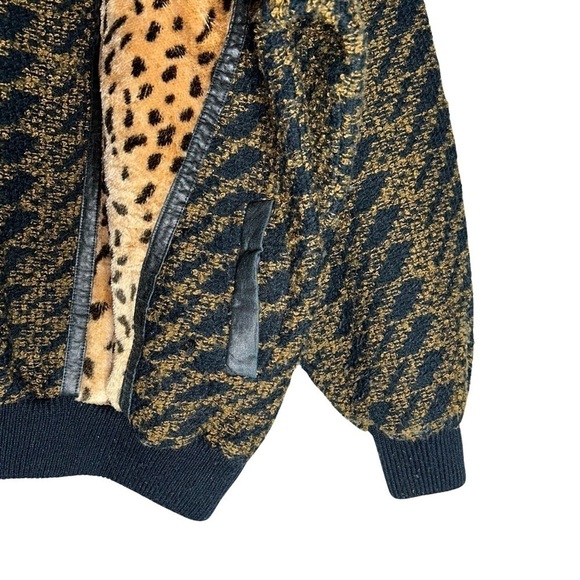 Trutus Biancarla Vintage Pullover Leopard Print - Size XL - Picture 2 of 6